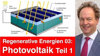 Regenerative Energien 03 2022  Photovoltaik Einführung [upl. by Notnroht]