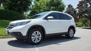 2013 Honda CRV Touring Review [upl. by Ynnaj528]