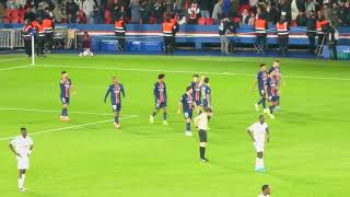 PSG  RC Strasbourg 19102024  42 L1 J8 33  Juste après les buts du PSG [upl. by Zaller339]