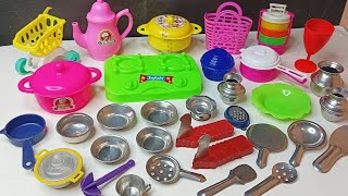 Play with Amazing mini kitchen set MINI CLAY Dolliyon [upl. by Preuss]