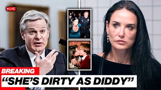 FBI Lists Demi Moore as Key Abuser After Diddy at Diddys Party [upl. by Leventis]