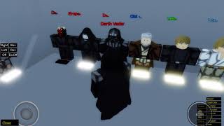 Canon Characters reveal part 3 Roblox Star Wars Timelines RP [upl. by Valenta]