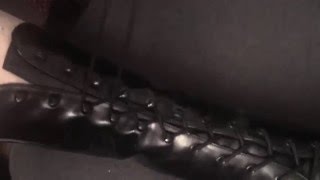 Life hack How to lace boots quickly [upl. by Heiney471]