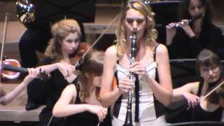 Francaix Clarinet Concerto fourth movement [upl. by Lirva422]