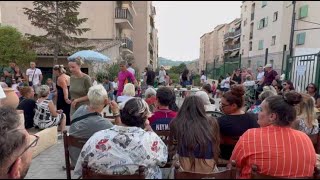 Rassemblement à Vallauris après la mort de Kamilya [upl. by Fagaly835]