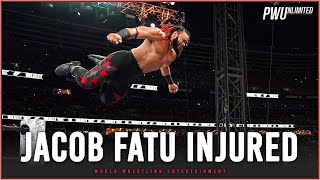 Jacob Fatu Injured At SummerSlam [upl. by Aguste566]