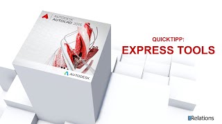 Autocad 2015 Quicktipp  Kennen Sie die Express Tools [upl. by Mears723]