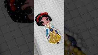 Snow White❄️subscribe✨ asmr diamondpainting disney princess satisfying art asmrsounds art [upl. by Kyle549]