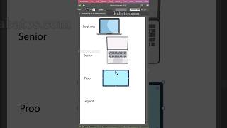 Laptop Graphic Design tutorial adobeillustrator graphicdesign [upl. by Cleave]