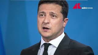 Guerra UcrainaRussia intervento di Zelensky al Parlamento Ue [upl. by Lihka]