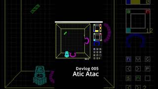 Atic Atac Dev Log 005 zxspectrum retrogaming ultimate coding programming [upl. by Stephen]