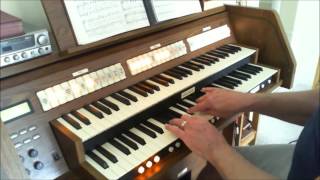 Come Thou Fount of Every Blessing  Tune NETTLETON  organpipe8 [upl. by Stamata]