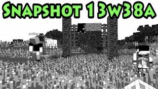 Minecraft 17 Snapshot 13w38a  Huge Maps NEW Graphics Effects amp Settings [upl. by Sirotek]