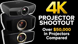 BEST Projector in 2022  Projector Shootout  JVC NX7 vs NZ7 vs NZ8 vs Sony Epson  Optoma [upl. by Chan]