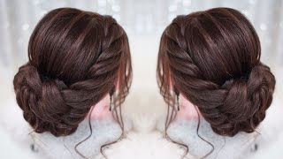 The most elegant hairstyles  Cute hairstyle idea [upl. by Julieta]