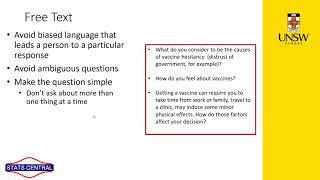 Survey and Questionnaire Design Practical advice for researchers  Nancy Briggs [upl. by Anirbus299]