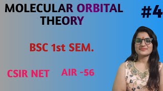 Molecular Orbital Theory Bsc 1st Year  MOT [upl. by Anaujnas]