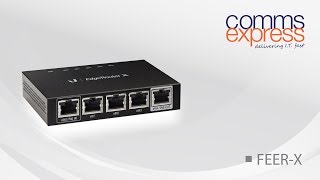 Ubiquiti ERX EdgeRouter 5 Port Advanced Gigabit Ethernet Router with 1x Passive PoE Port [upl. by Seugram]