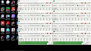 Testing Modbus TCP communications with FactoryTalk Optix and C reading from 10 servers [upl. by Nnyltiac]