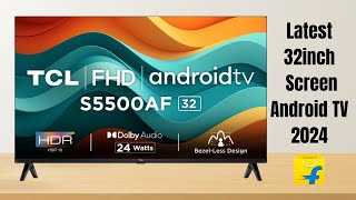 TCL 32 inch Full HD LED Smart Android TV with Metallic Bezel Less and Chromecast builtin 32S5500AF [upl. by Pearse]