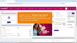 PreveNET  Reintegro de ILT – Recibos de pago directo [upl. by Oiramrej329]