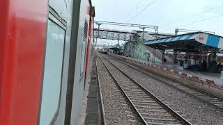 Lalaguda WAP7 Lead 12432 Hazrat Nizamuddin  Thiruvananthapuram Rajdhani Express indianrailways [upl. by Anjanette]