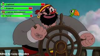 The Cuphead Show 2022 A High Seas Adventure with healthbars 12 [upl. by Kcirederf]