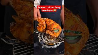 Tandoori Chicken experiment 🤣  shorts funny [upl. by Izogn514]