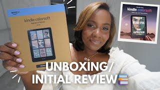 Kindle ColorSoft Unboxing Setup amp First Look Review  Is It Worth It [upl. by Sirapal]