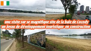 une visite sur se magnifique site de la baie de Cocody bientôt en construction [upl. by Hanid]