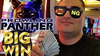 High Limit Prowling Panther Slot Machine BIG WIN  High Limit Golden Goddess Slot Machine BIG WIN [upl. by Helfand]