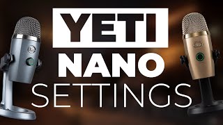 Blue Yeti Nano Setup on Windows 11 Best Settings [upl. by Miru]