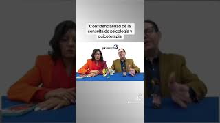 Confidencialidad de la consulta de psicología y psicoterapia [upl. by Amaryl35]