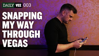 SNAPPING MY WAY THROUGH VEGAS  DailyVee 003 [upl. by Lamori]