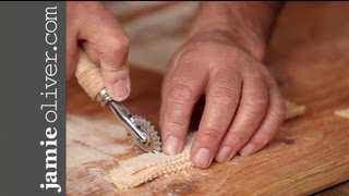 How to shape farfalle pasta with Gennaro [upl. by Soilisav549]