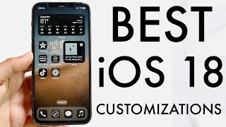 BEST iOS 18 Home ScreenLock Screen Customizations [upl. by Mari155]