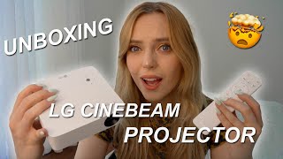 Unboxing the 300 LG PH30N CineBeam Projector [upl. by Bodrogi]