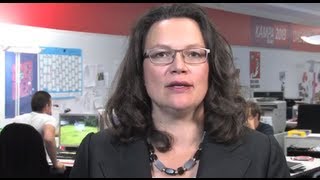 Auf die 12 mit Andrea Nahles  noch 25 Tage [upl. by Niowtna447]