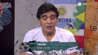 Diego Maradona canta la Marcha Peronista en DE ZURDA [upl. by Alphonso]