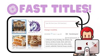 How To Title FAST In Adobe Stock Save Countless Hours [upl. by Nadya211]