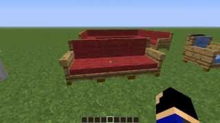 Minecraft Jammy Furniture Mod  152  Mod Review [upl. by Aniehs]