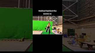 Flash vs Makkari behind the scene vs actual scene shorts [upl. by Sirromal203]