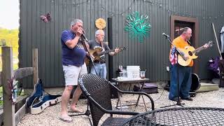 Playing harmonica to “Walk Away Blues” with Southern Spirit members Chris amp Shandy 6152024 [upl. by Donahoe]