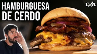 Probamos Hamburguesas de Cerdo esto la va pegar fuerte  Receta de Locos X el Asado [upl. by Ysdnyl]