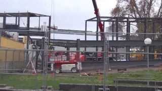 Steg und Rampe beim Biergarten im Schloßgarten für Stuttgart 21 am 231113 [upl. by Mills]