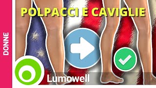 Come Dimagrire Polpacci e Caviglie 8 Minuti di Esercizi Che Funzionano [upl. by Oznofla]