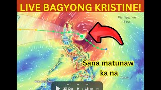 October 24 Live Monitoring Kristine PH Typhoon kristinephnow KristinePh Bagyong Kristine [upl. by Child]