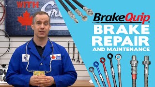 Brake Line Repair with BrakeQuip  Gear Up With Greggs [upl. by Kilian]