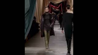 Natasha Poly just walked the FENDI FallWinter 2024 runway [upl. by Odnama251]