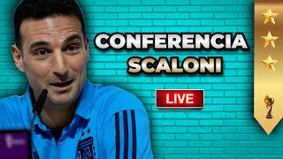 🔴CONFERENCIA DE PRENSA DE LIONEL SCALONI  EN VIVO 🔴 [upl. by Tillfourd976]